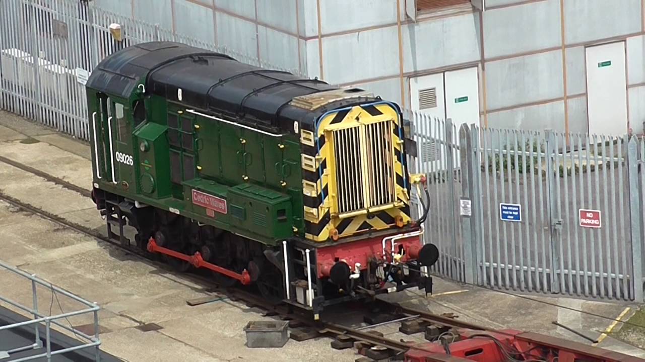 Class 09026 Shunter At Brighton For The Final Time - 22/05/16