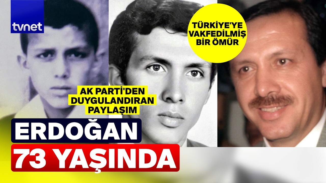 Cumhurbaşkanı Erdoğan'a doğum günü sürprizi! 73 yaşına girerken duygulandıran paylaşım!