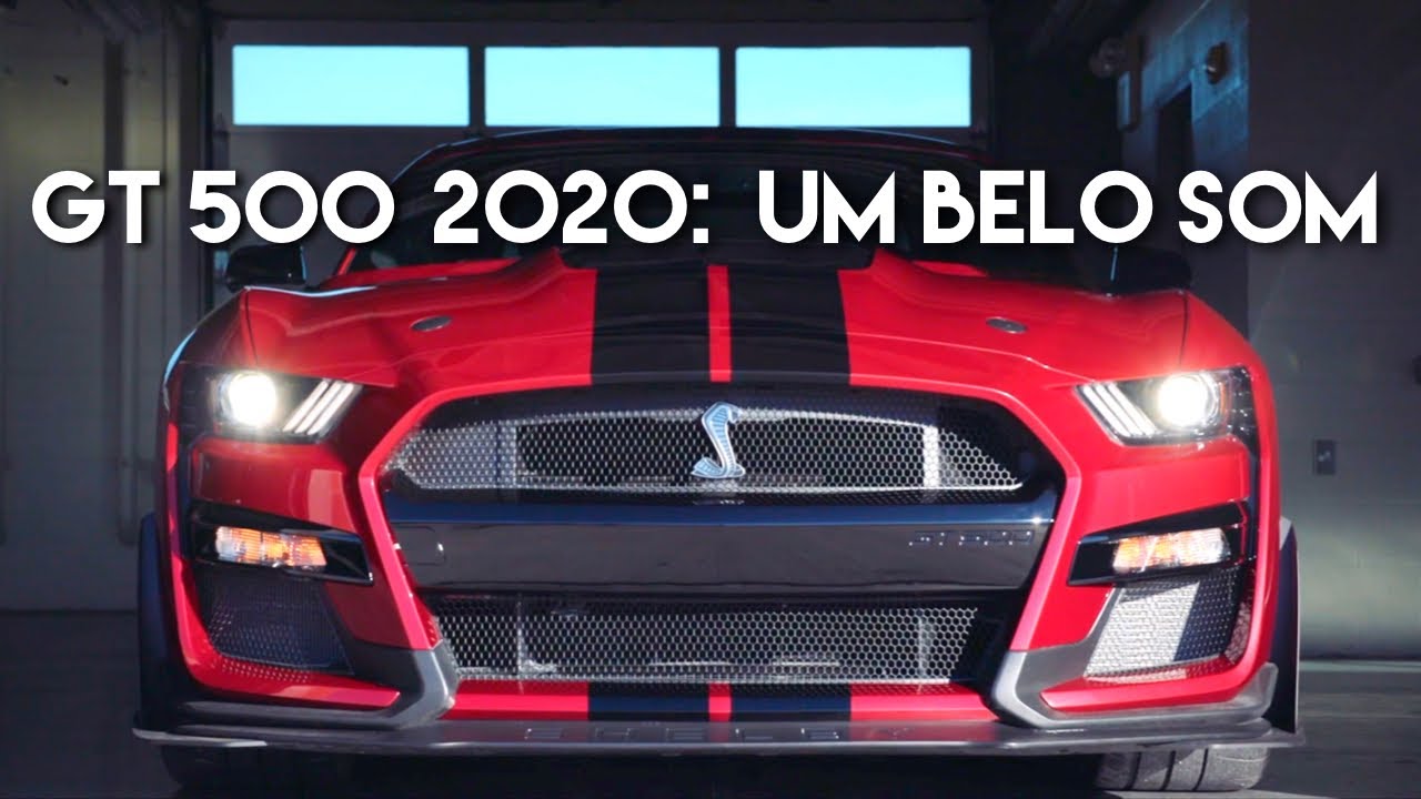 Novo Ford MUSTANG SHELBY GT500 2020: que som maravilhoso!