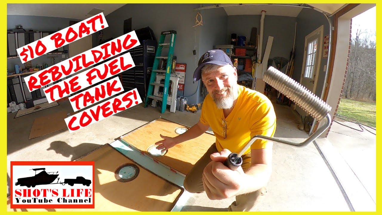 $10 Boat - Rebuilding the Fuel Tank Covers | EPS 15 | Shots Life