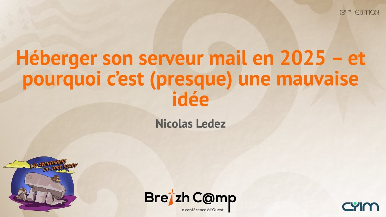 Héberger son serveur mail en 2025 – et pourquoi c’est (presque) une mauvaise idée - Nicolas Ledez
