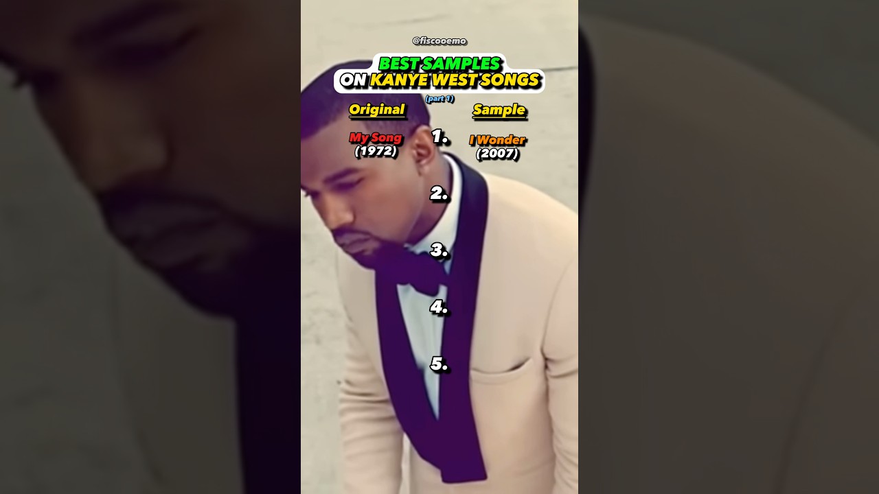 CRAZY Kanye West Samples