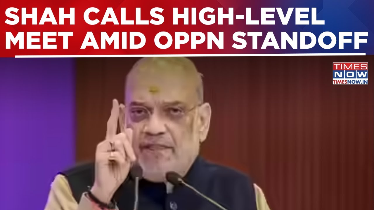 Amit Shah Meets Rijiju, JP Nadda & Piyush Goyal To Break Parliament Deadlock Amid Oppn Standoff