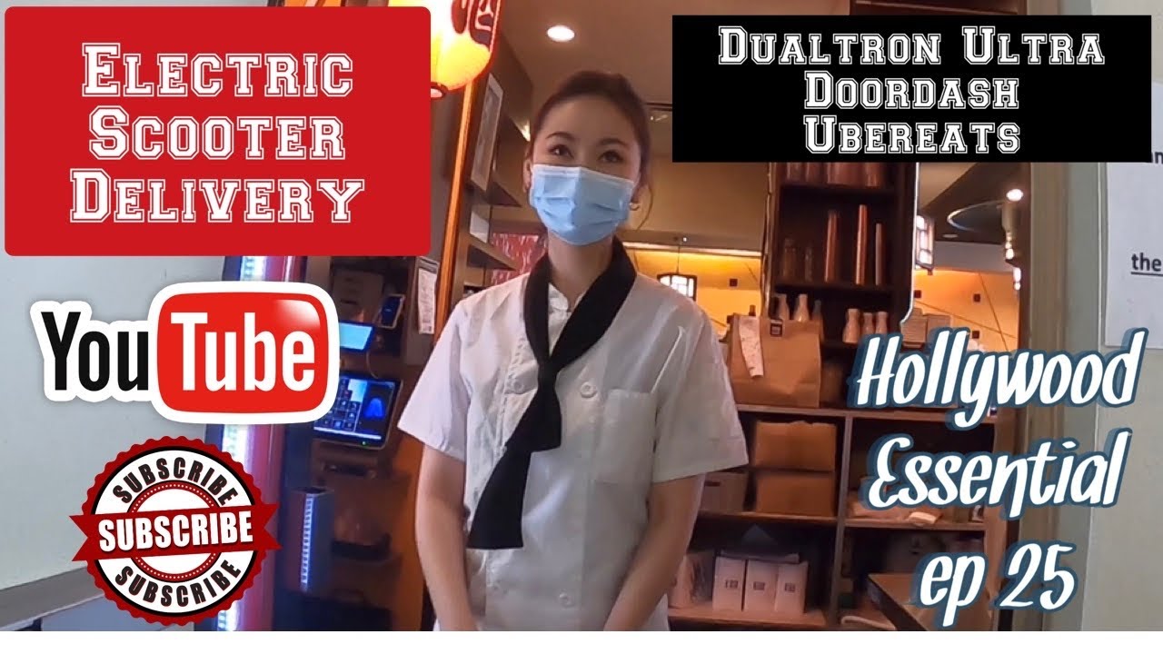 CRAZY ROCK'N SUSHI | ЭЛЕКТРОСКУТЕР DUALTRON ULTRA DOORDASH UBEREATS