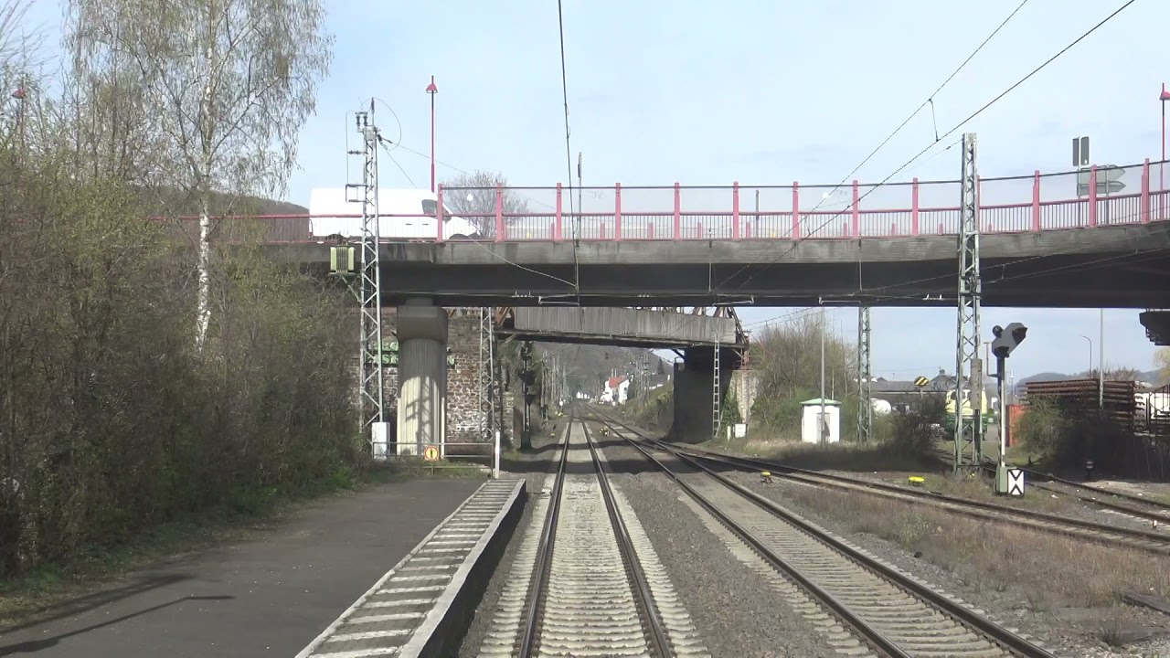 Streckensichtfahrt von Remagen nach Andernach
