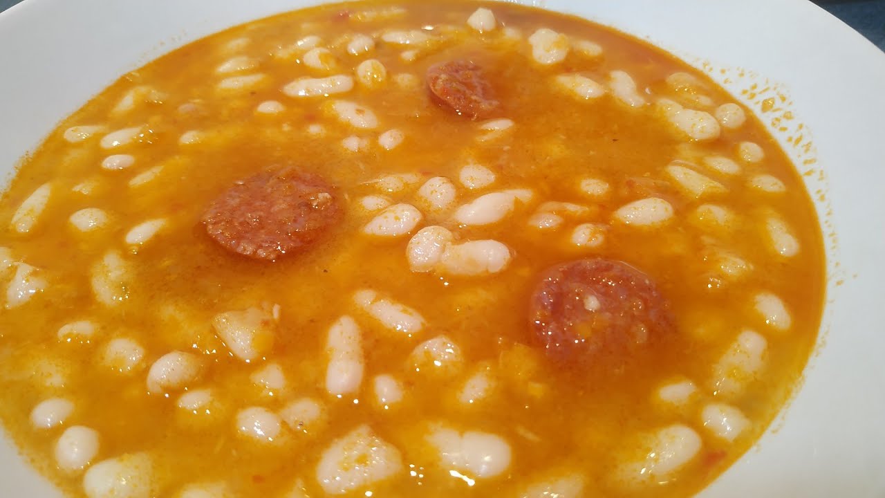 POTAJE DE HABICHUELAS / en thermomix / riquísimo , fácil
