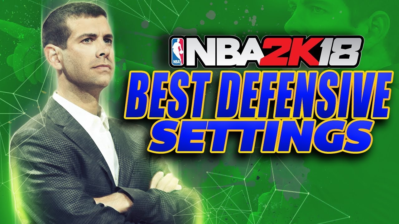 NBA 2K18 Defensive Settings Tips & Tutorial!