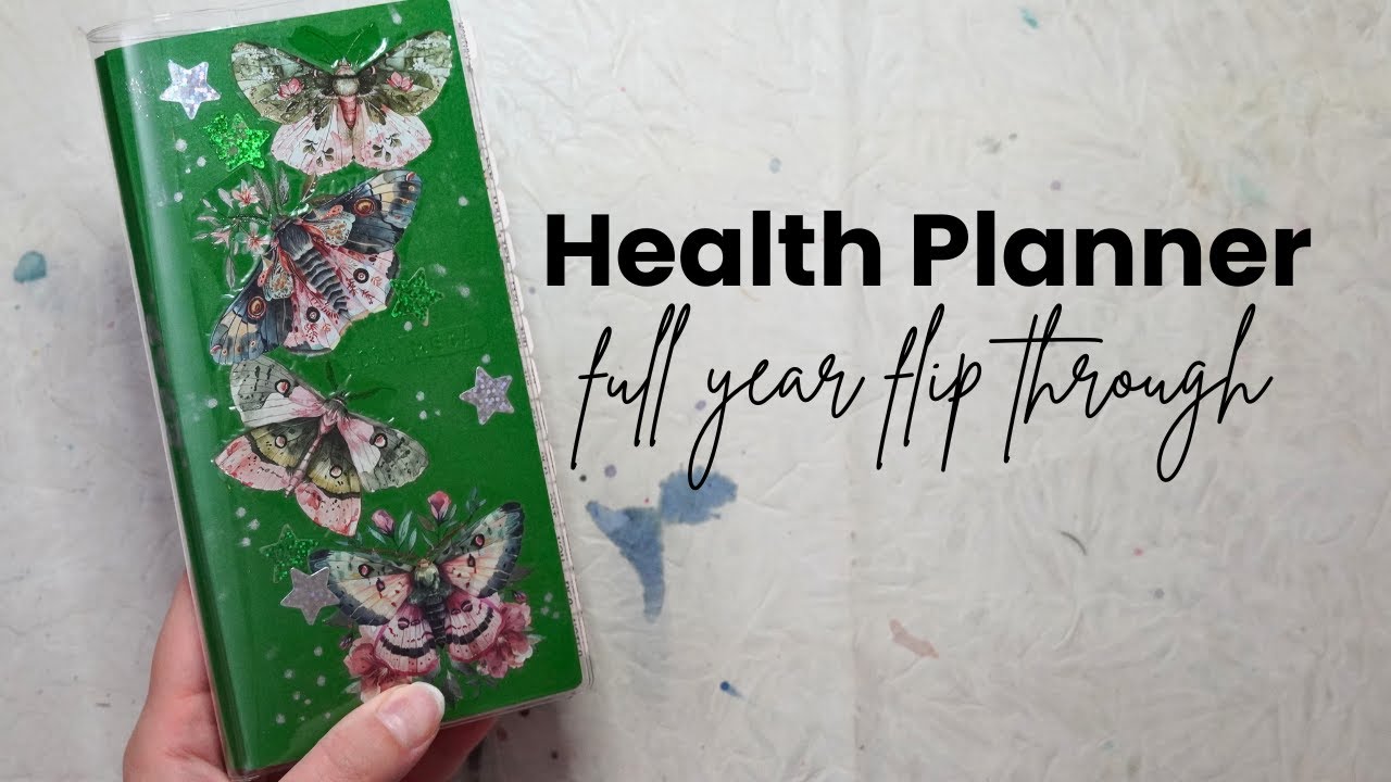 Весь 2025 год в моем ежедневнике Hobonichi Weeks Health Planner.
