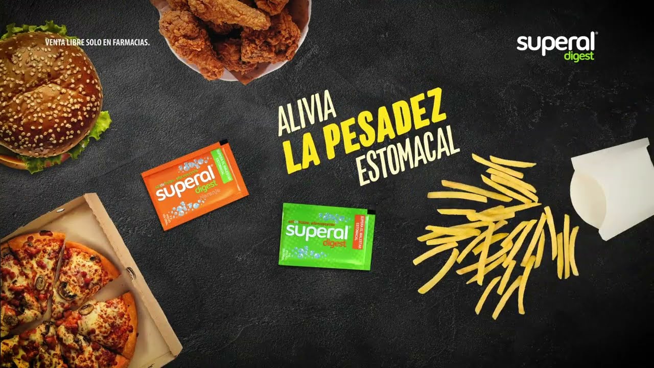Superal alivia la pesadez estomacal