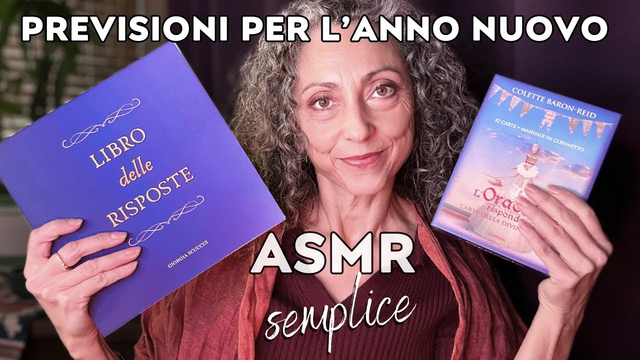 ASMR Semplice MESSAGGIO dall'ORACOLO per il 2026 e LIBRO delle RISPOSTE