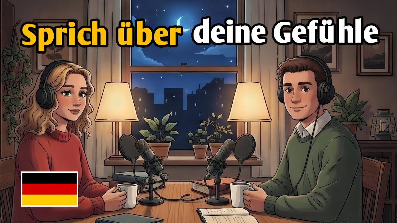 Talk About Your Feelings in German 🇩🇪| Learn Emotional Vocabulary & Daily Expressions