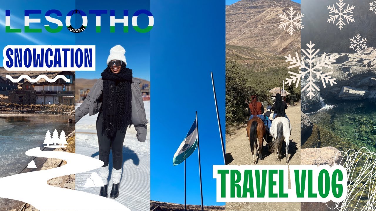 Lesotho Snowcation 🇱🇸:  Afriski Mountain Resort, Horse Riding, Road Trip & Cozy Lodge Vibes