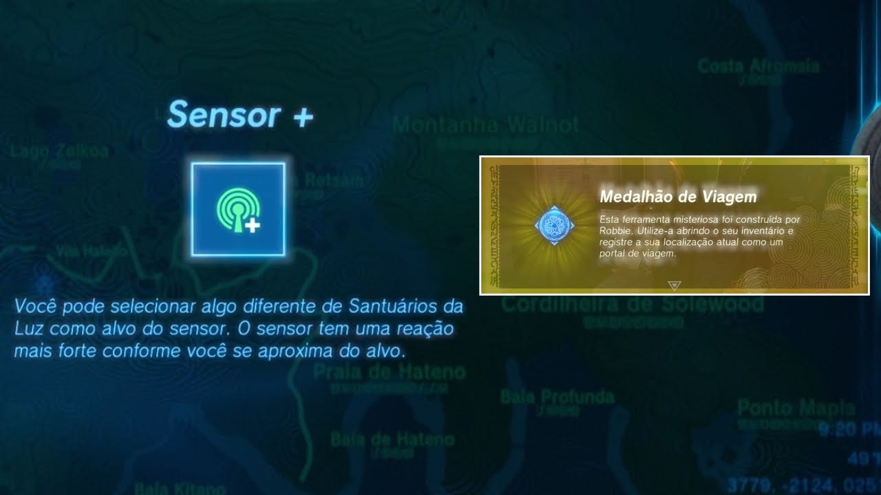 The Legend of Zelda: Tears of the Kingdom #112 - Como obter o Sensor + & Travel Medallion