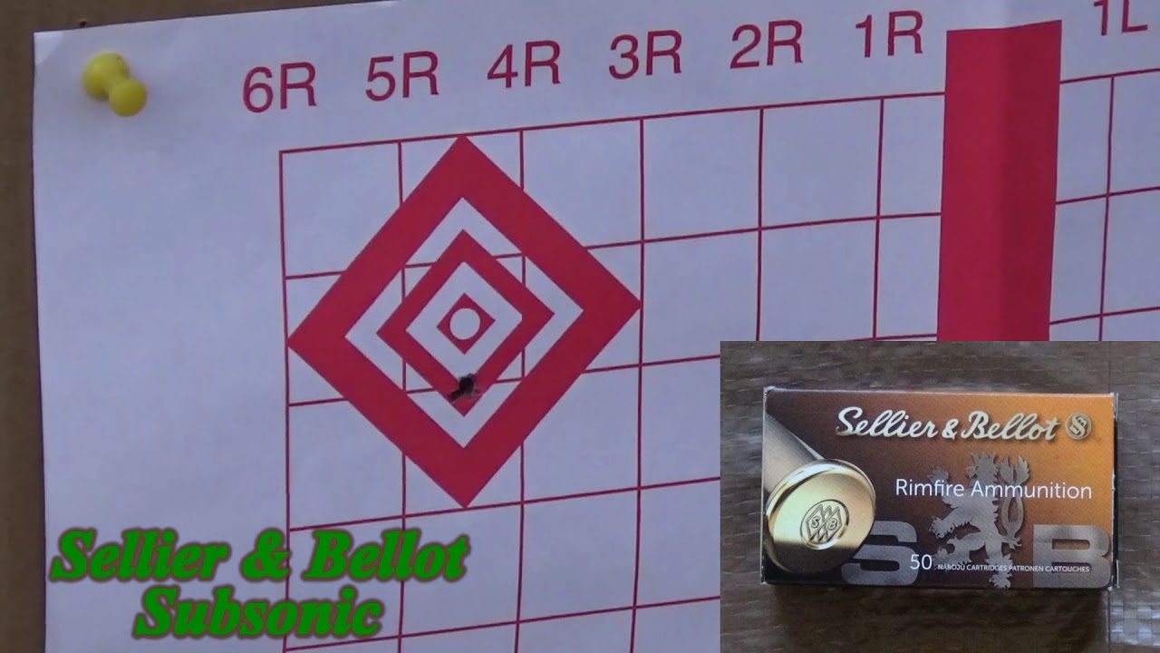 ELEY Target Contact Force and Others 22 LR c