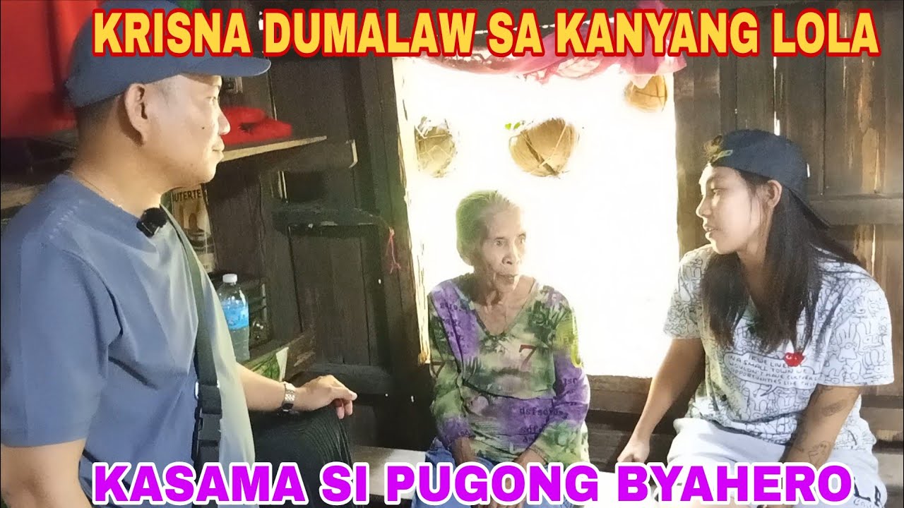 KRISNA DUMALAW SA KANYANG LOLA  #pekengkoreana #pbteam 