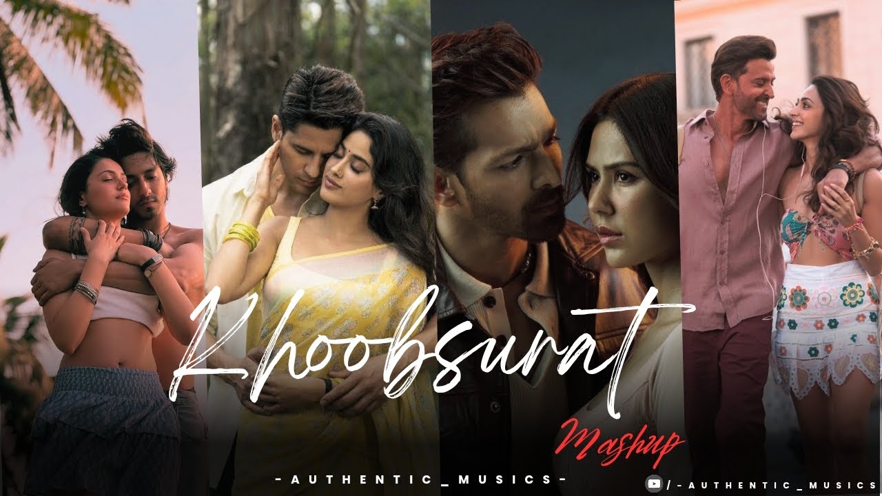 Non-stop Khoobsurat Mashup 💖 | authentic_musics | Saiyaara Mashup 🌺 | Road Trip Jukebox 🛤| #views 