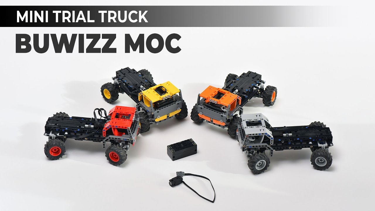 Mini Trial Truck with 3 NEW BuWizz Micro Motors