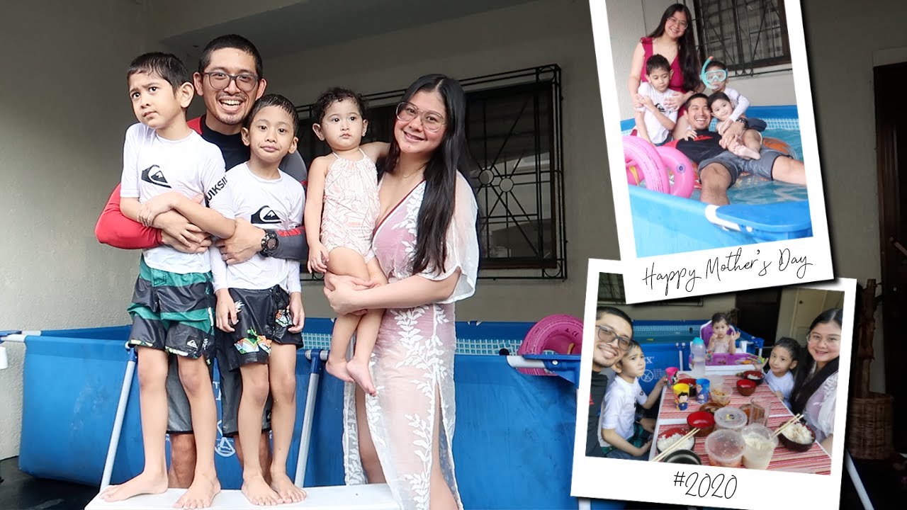 Celebrating Mother's Day sa Garahe (Swimming + Samgyup)
