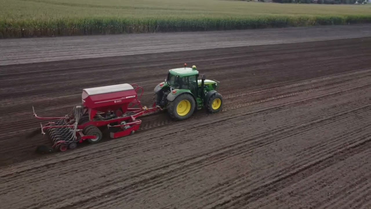 Siew Rzepaku 2021!!! JOHN DEERE 6115M+HORSCH PRONTO 3DC  GR PŁOCIŃSCY