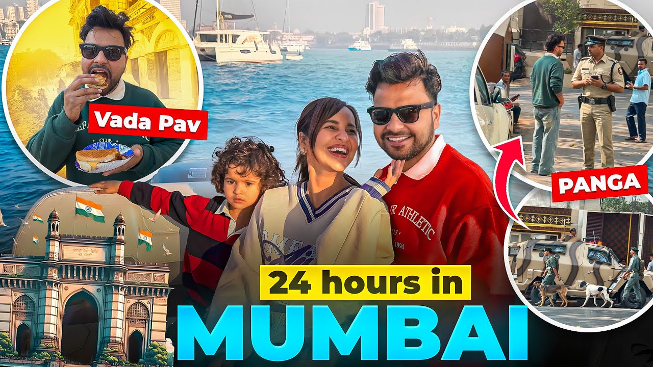 24 hours in Mumbai (Celebrity House ke bahar PANGA)