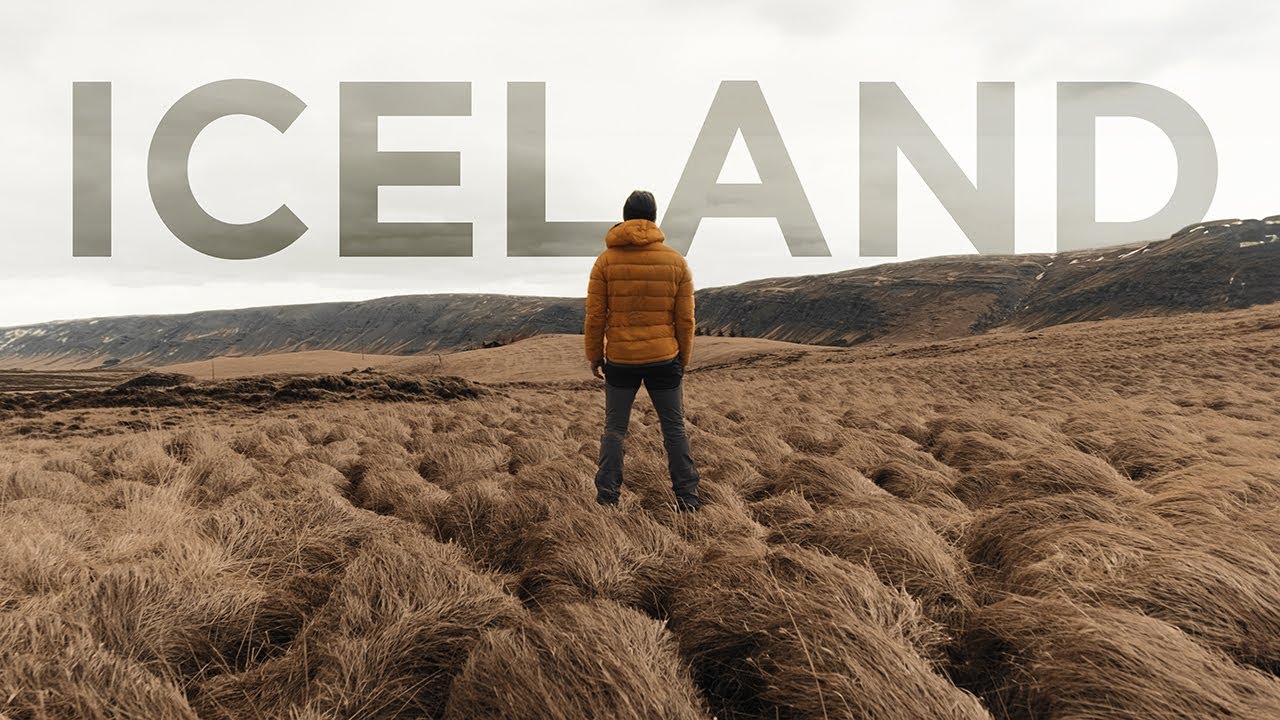 Adventure Begins Where Plans End. Cinematic Travel Video Iceland