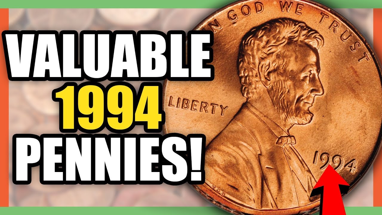 RARE 1994 PENNY WORTH MONEY - VALUABLE LINCOLN PENNY COINS WORTH MONEY!