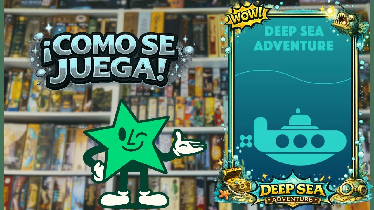 👉 Cómo se juega DEEP SEA ADVENTURE | Tutorial claro y rápido