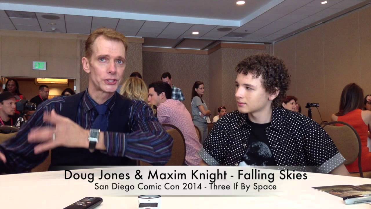 Comic Con 2014 Falling Skies Interview - Doug Jones and Maxim Knight Part 2