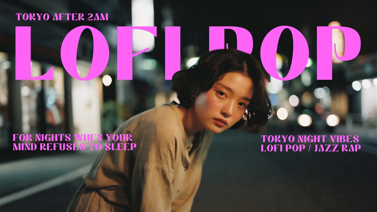 Chill Hours in Tokyo – 📚Late Night Jazz Rap Chill Mix