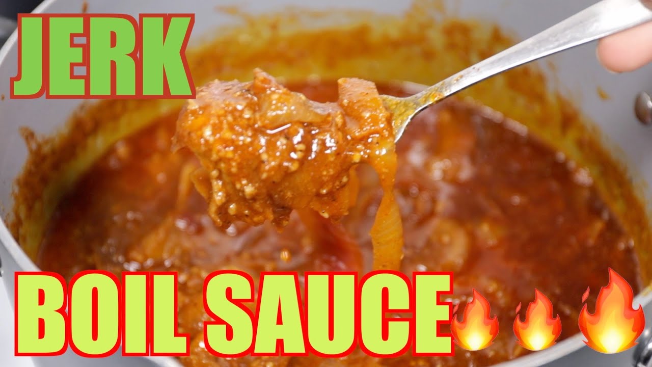 VEGAN BOIL JERK SAUCE | THE BEST JERK SAUCE