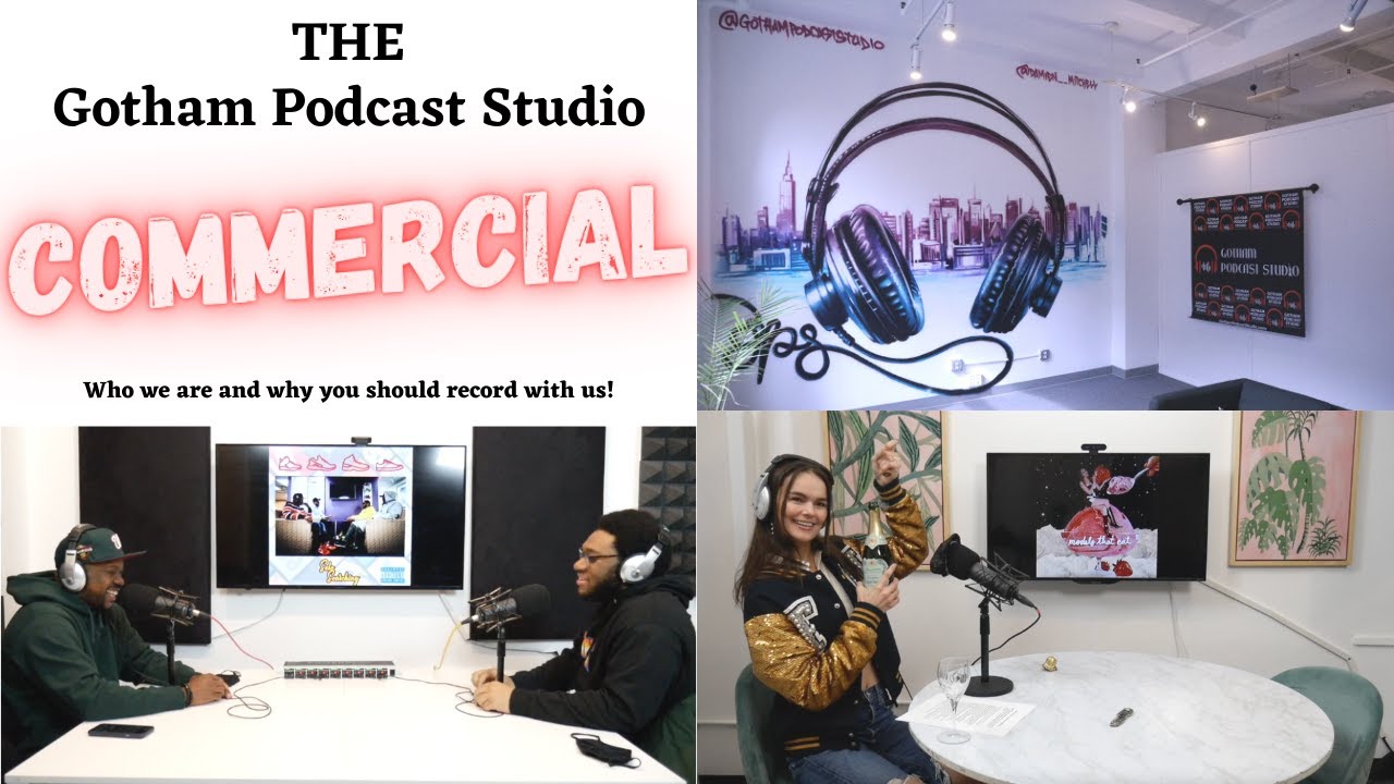 Gotham Podcast Studio Commercial // Why you should record with us!