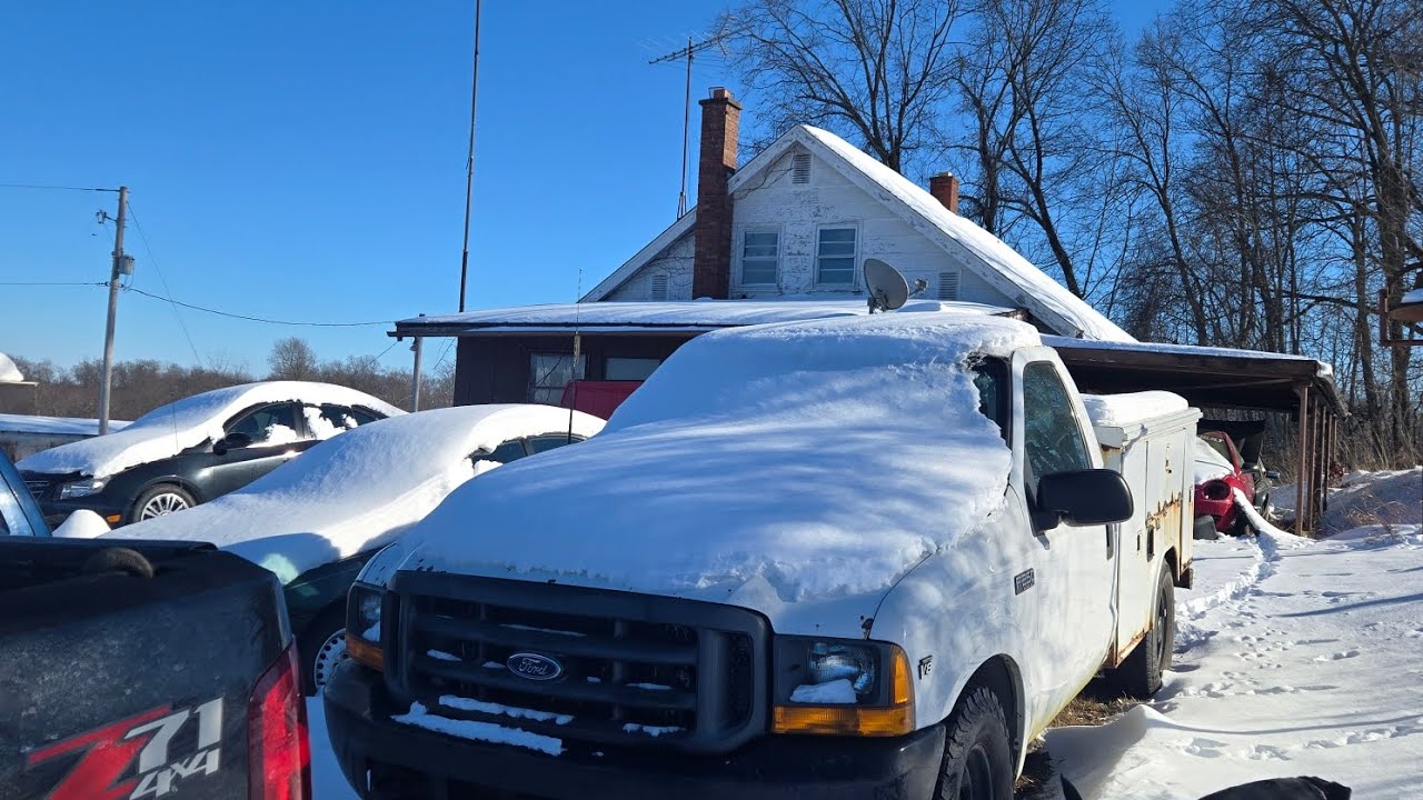 Farm driveway snow removal