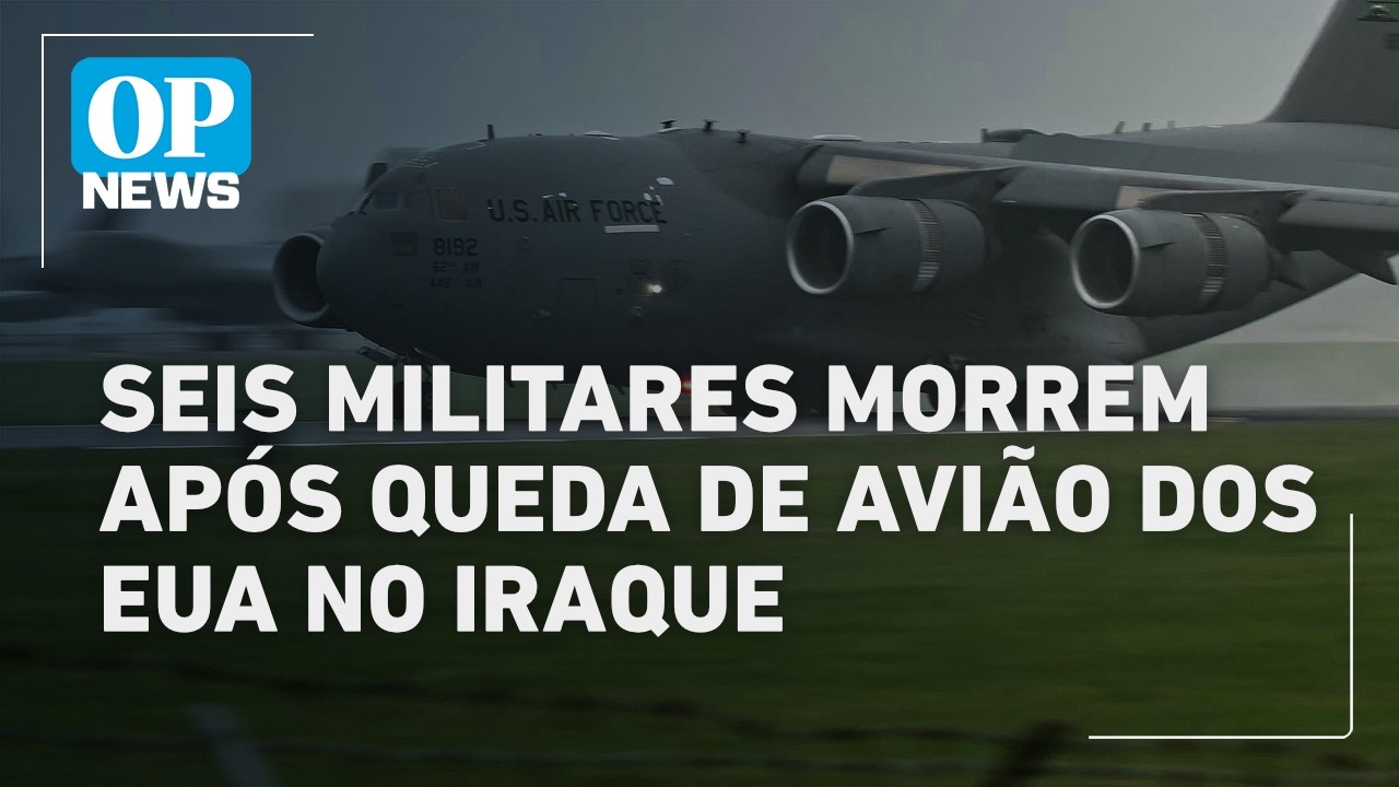 EUA confirma morte de todos os tripulantes na queda de avião-tanque no Iraque | O POVO NEWS
