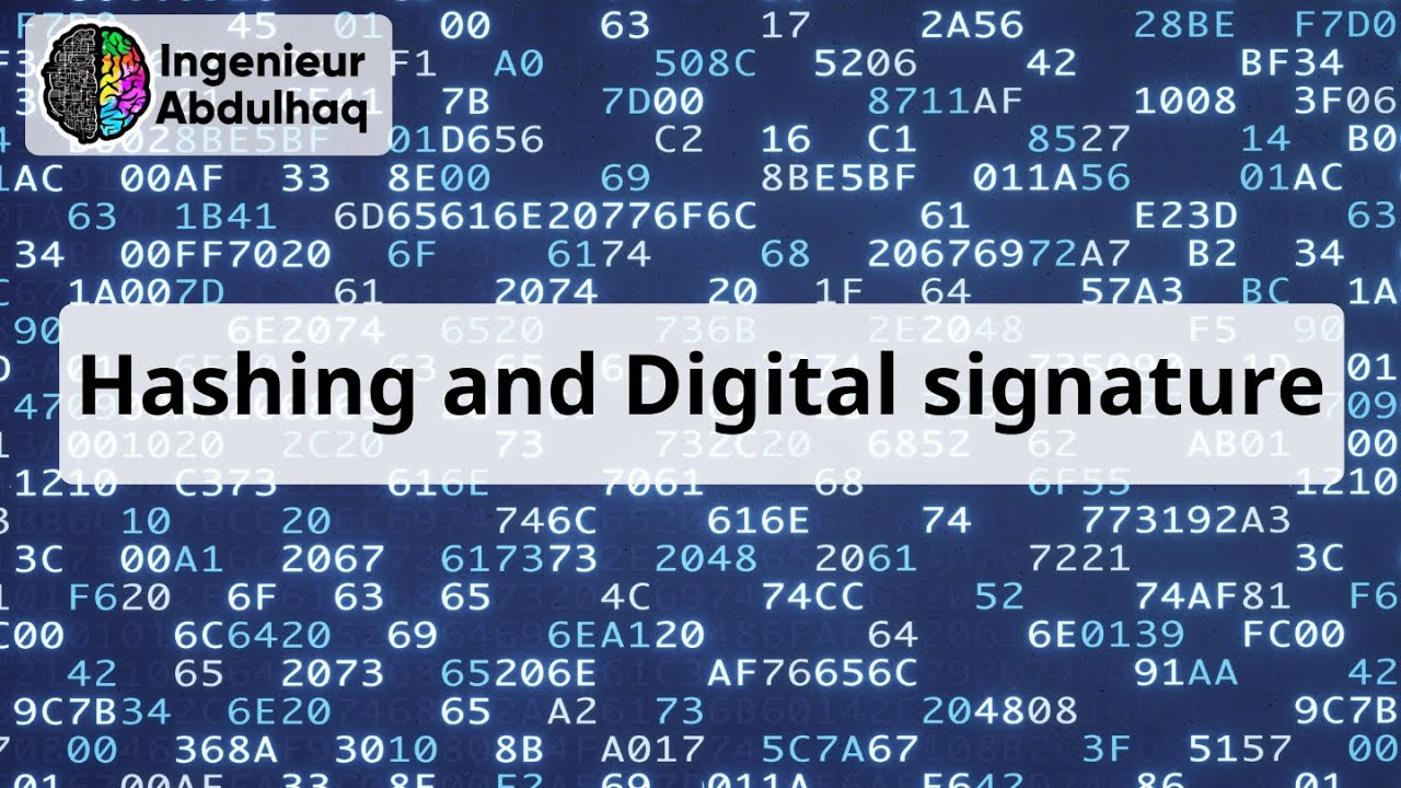 12 - Hashing and Digital Signature  - Security+ SY0-701 - عربي