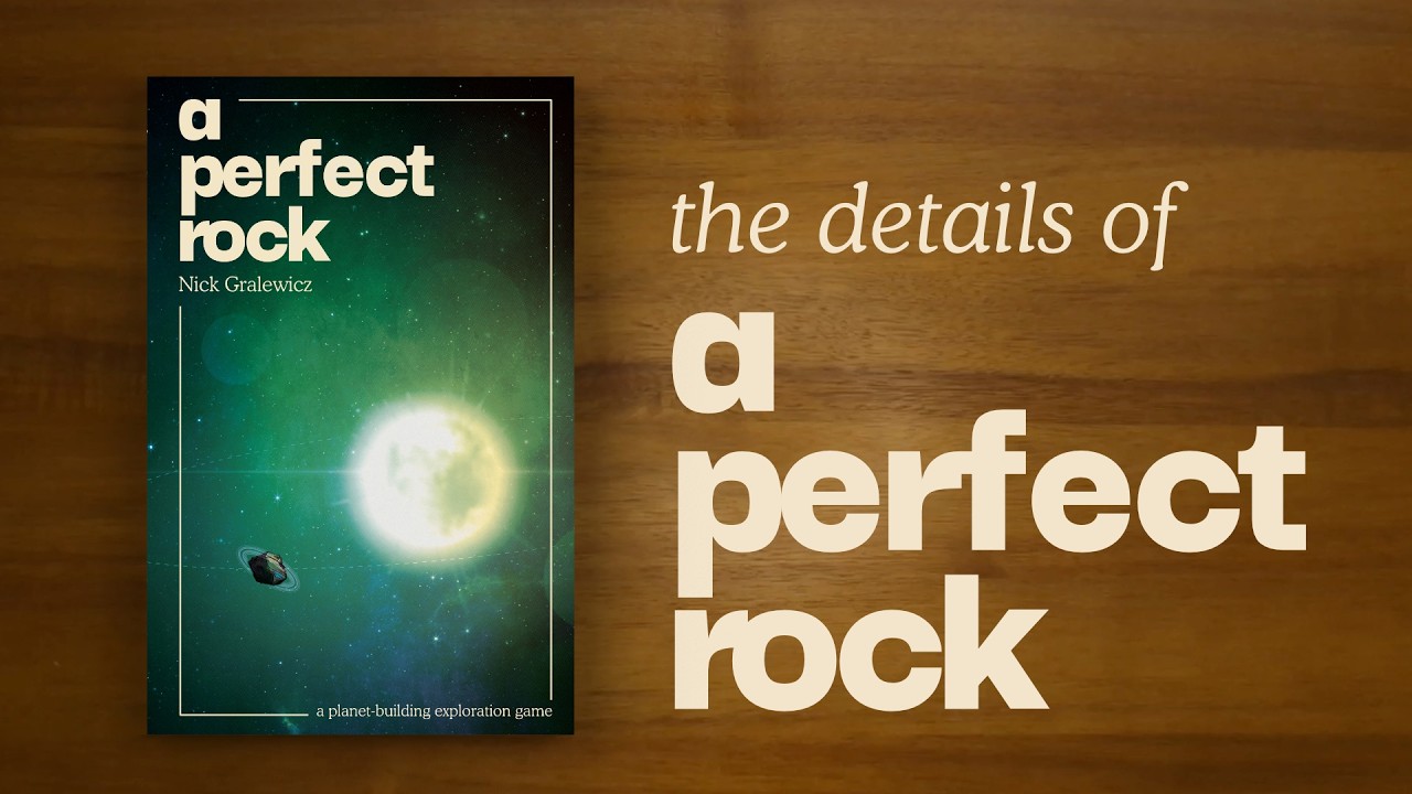 The Details of A Perfect Rock: Design Commentary on the Kickstarter Rewards
