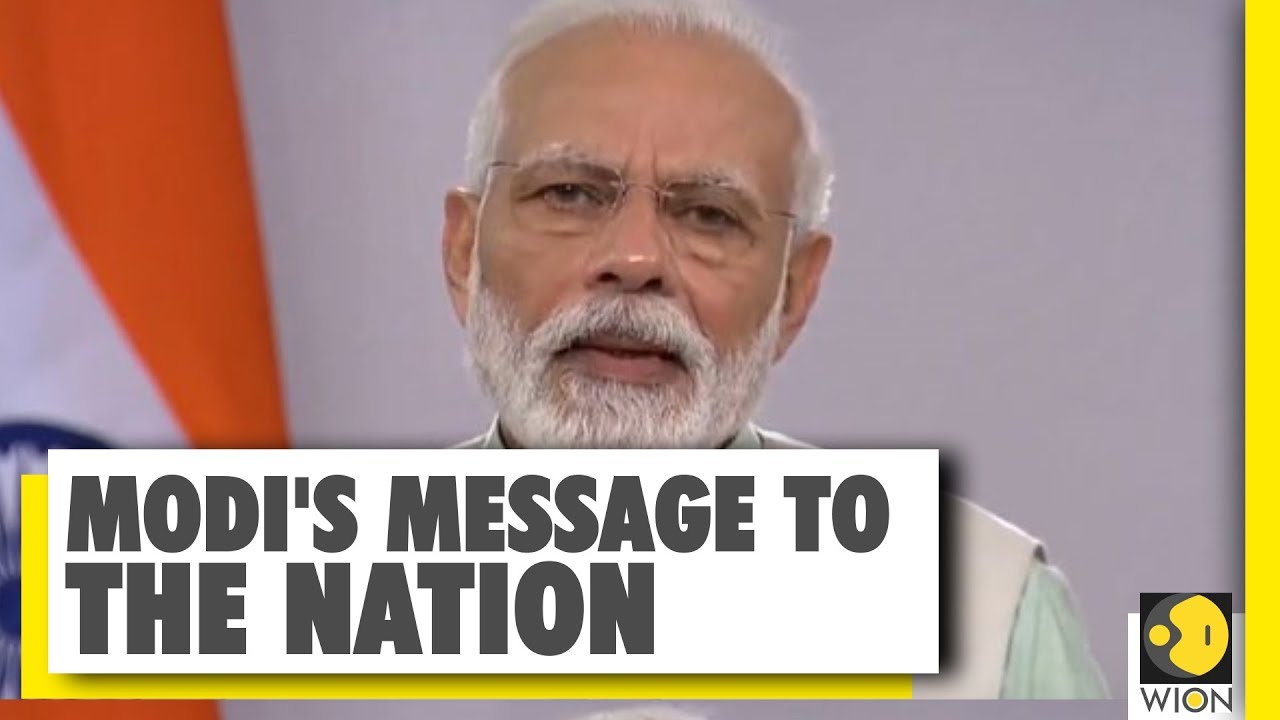 What PM Narendra Modi said in his video message?