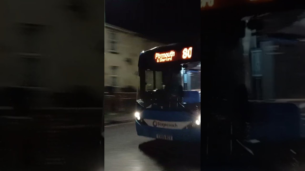 80 to Plymouth ADL enviro 200 MMC. 26035 YX65 RCY