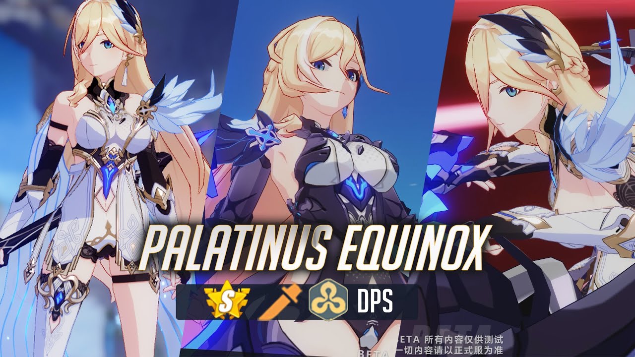 PALATINUS EQUINOX Short Gameplay | S-rank IMG Durandal | Honkai Impact 3rd v5.5 Beta v1