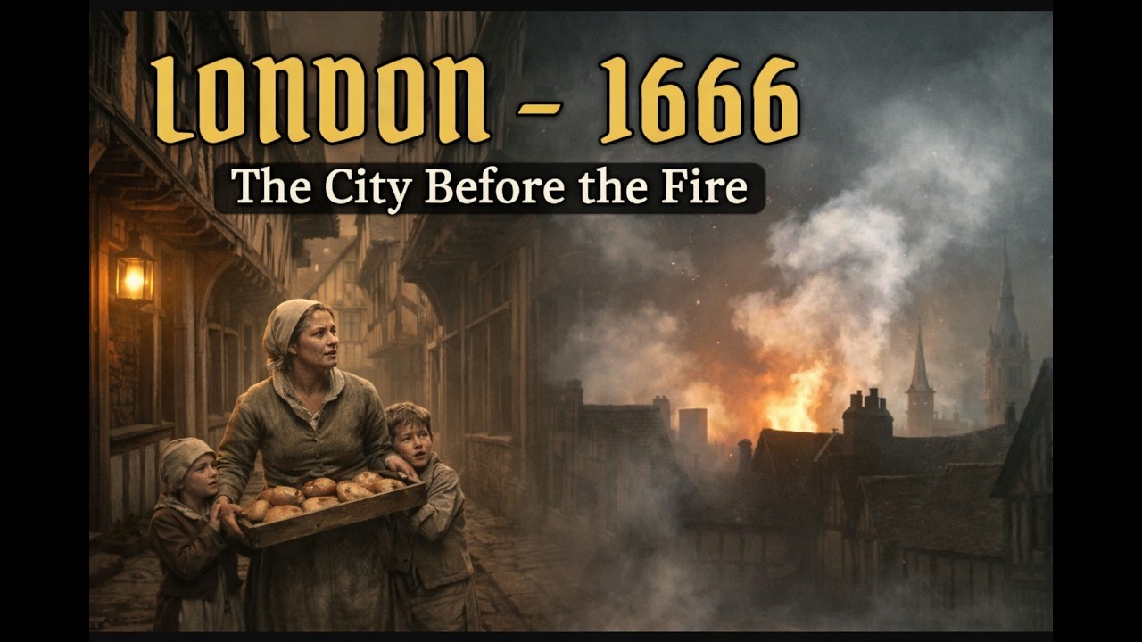 LONDON 1666 — The City Before the Fire