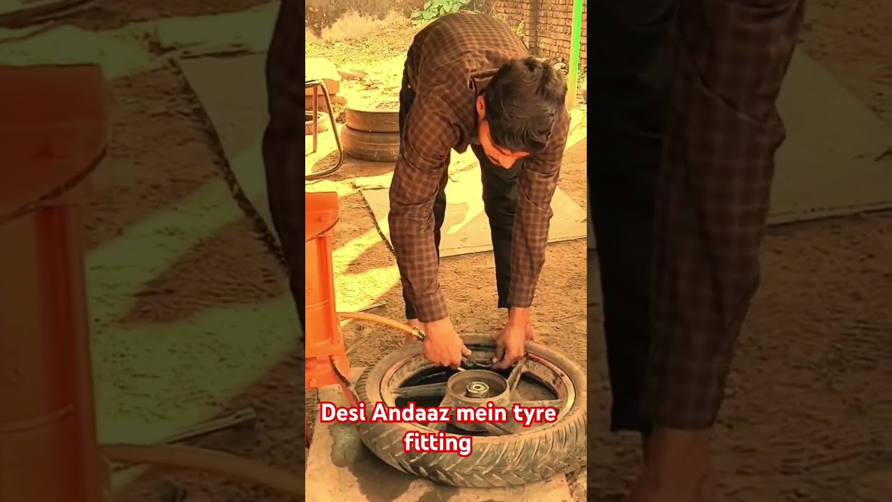 heavy work   tyre fitting bike mini blog 