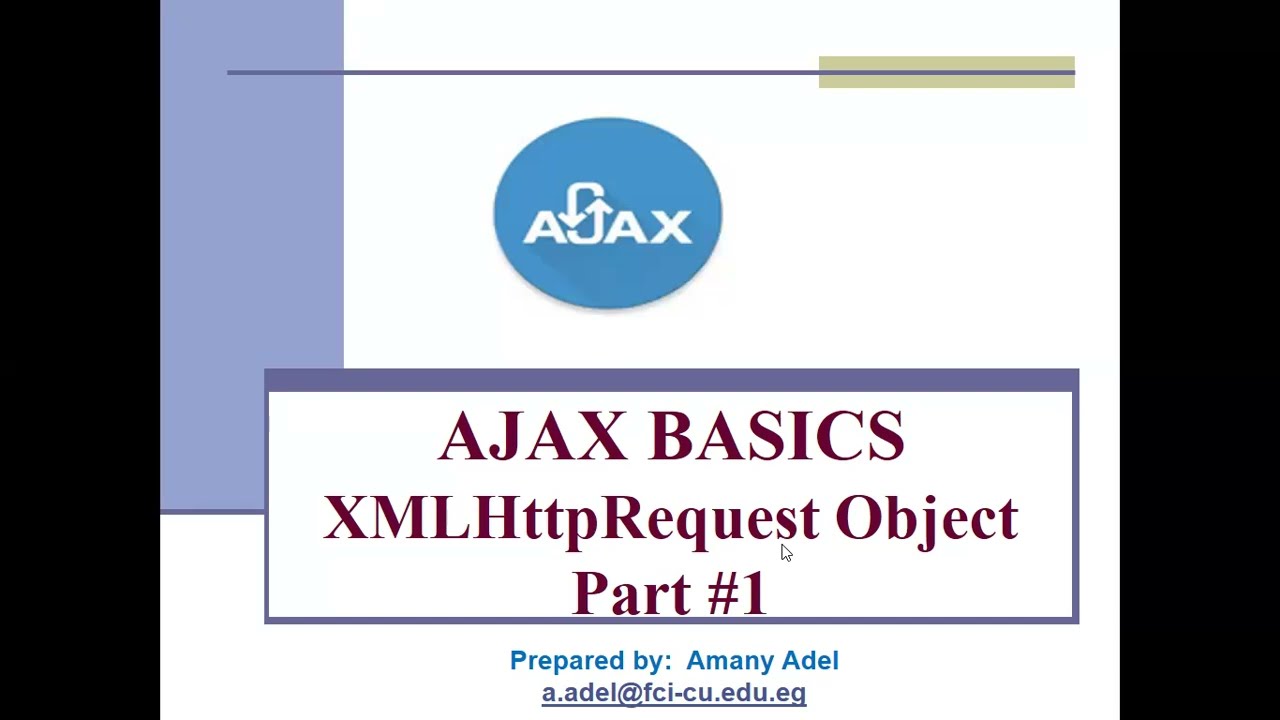 Mastering XMLHttpRequest P01🔧 | AJAX Step-by-Step for Beginners (with Code!)