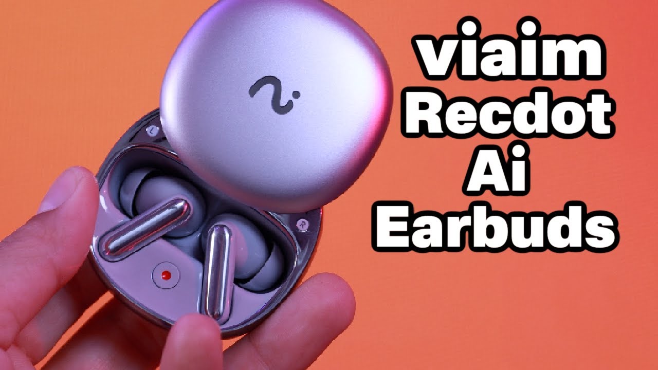 viaim Recdot: Premium Earbuds w/ AI Built In for Conference, Live Transcription and More!