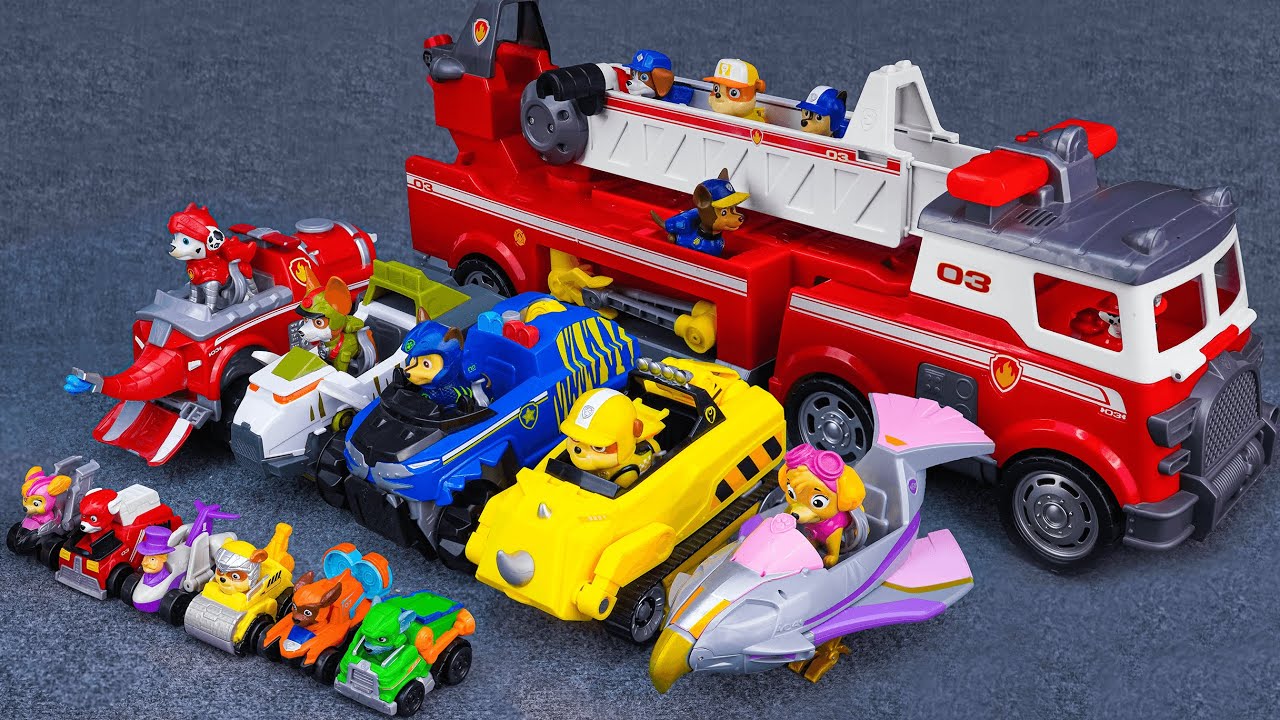 ASMR Unboxing New Paw Patrol Toys 🐶Paw Patrol Ultimate Fire Truck Car HQ | Cat Pack 🐾 What’s Inside?