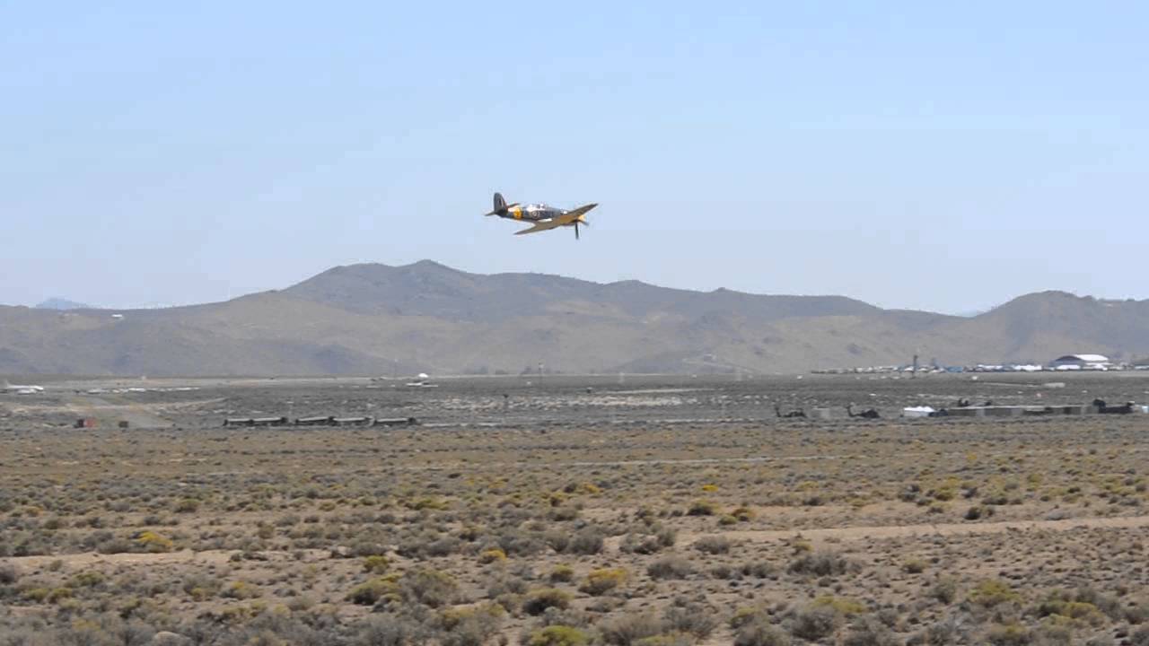 P-51 Strega and Precious Metal at Silver Race on Friday - Reno Airraces 2014