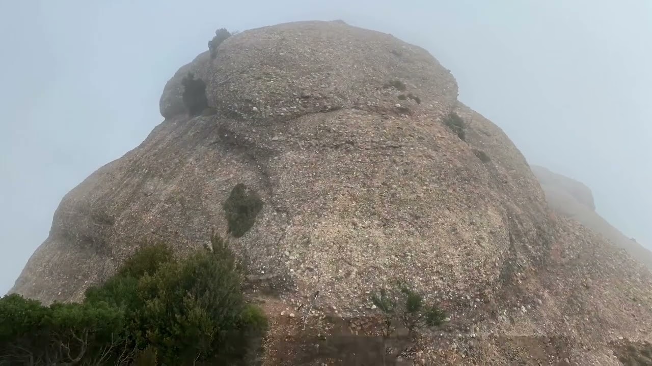 Serrat de les Onze, Sant Jeroni i Albarda Castellana des del Monestir de Montserrat
