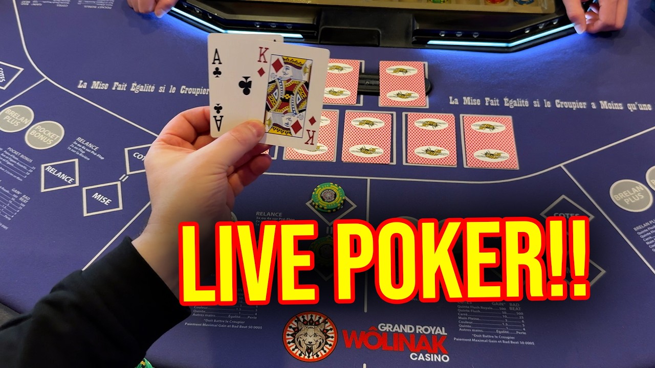 LIVE ULTIMATE TEXAS HOLD&rsquo;EM POKER IN CANADA ($2000 Buy in) #ultimatetexasholdem #poker