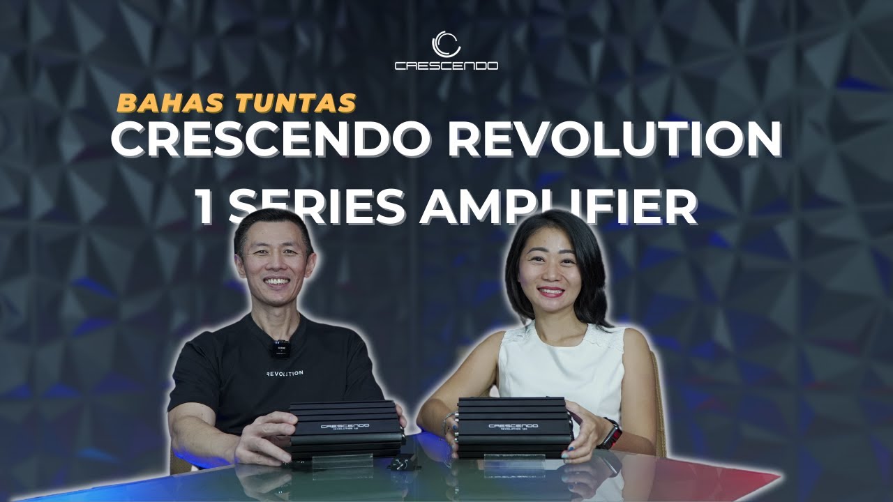AMPLIFIER CRESCENDO REVOLUTION ONE SERIES | 4 CH AND MONOBLOCK AMPLIFIER