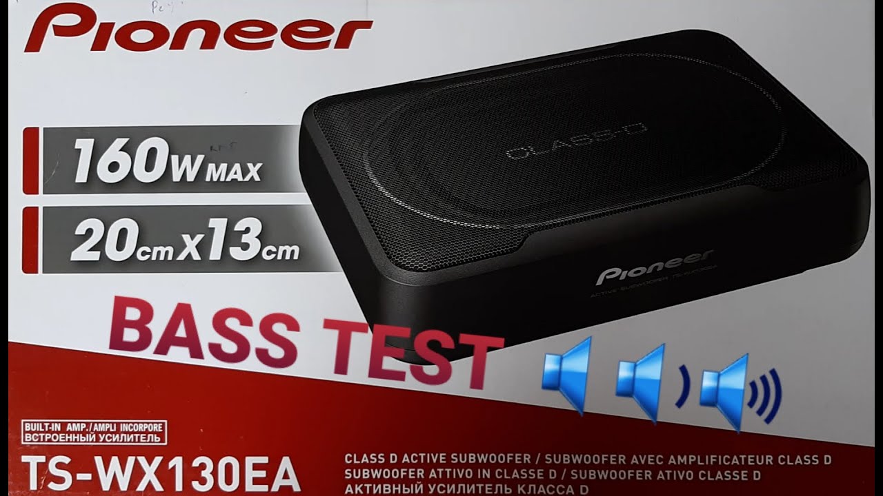 САБВУФЕР PIONEER TS-WX130EA