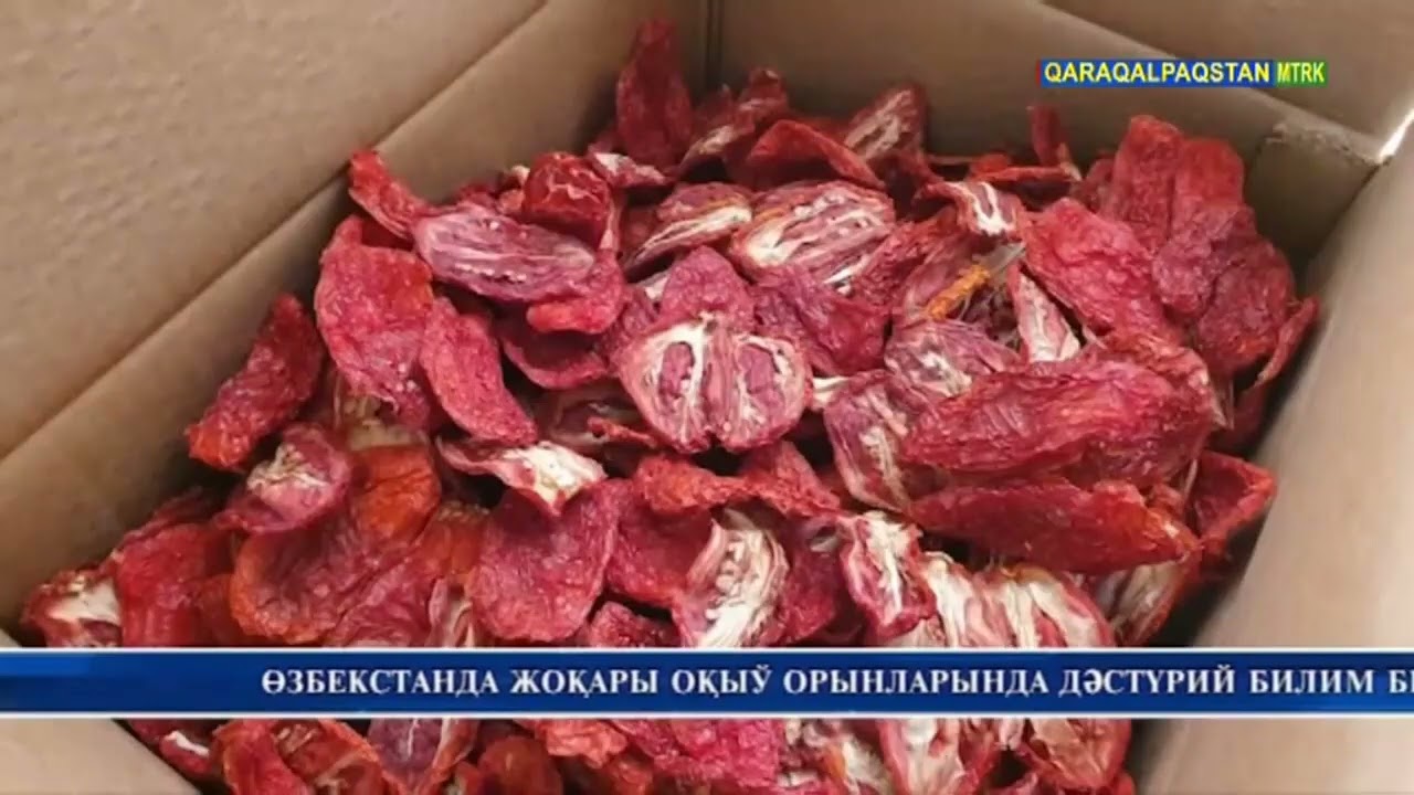 Какланган помидор Нокис район “Сайёр лаборатория”