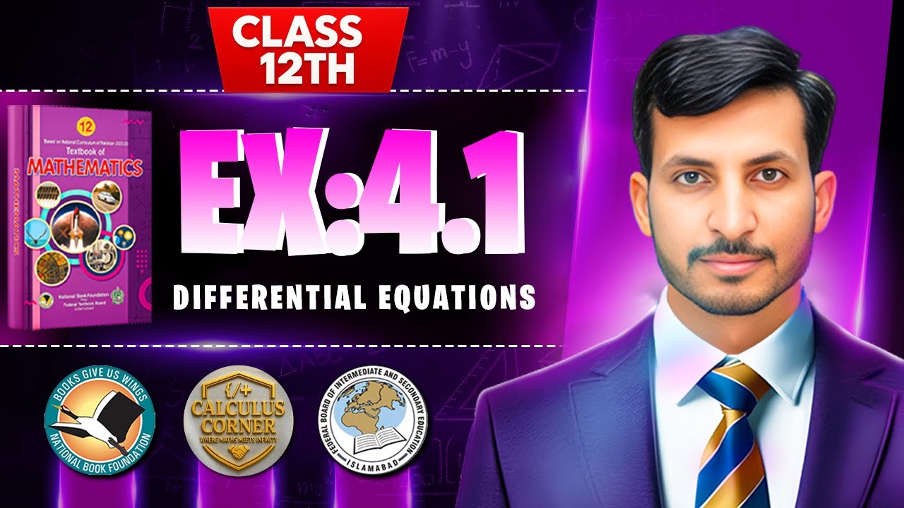 Exercise 4.1 Class 12 maths || NBF New Book 2025 || ex 4.1 Class 12 maths NBF || by Calculus Corner